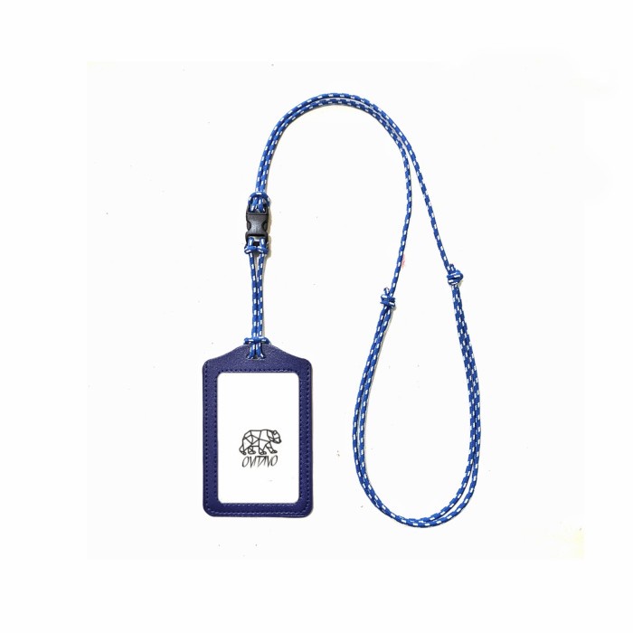 

Produk Lanyard Paracord Buckle Blue Gantungan Nametag Id Card Bergaransi