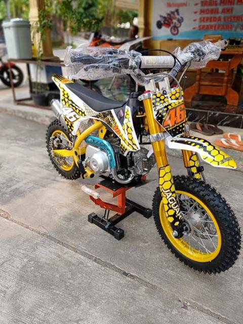 MOTOR MEDIUM TRAIL JAGUAR 50CC MESIN 4TAK FULL MATIC-MOTOR CROSS 4TAK-MOTOR MINI ANAK MESIN 4 TAK