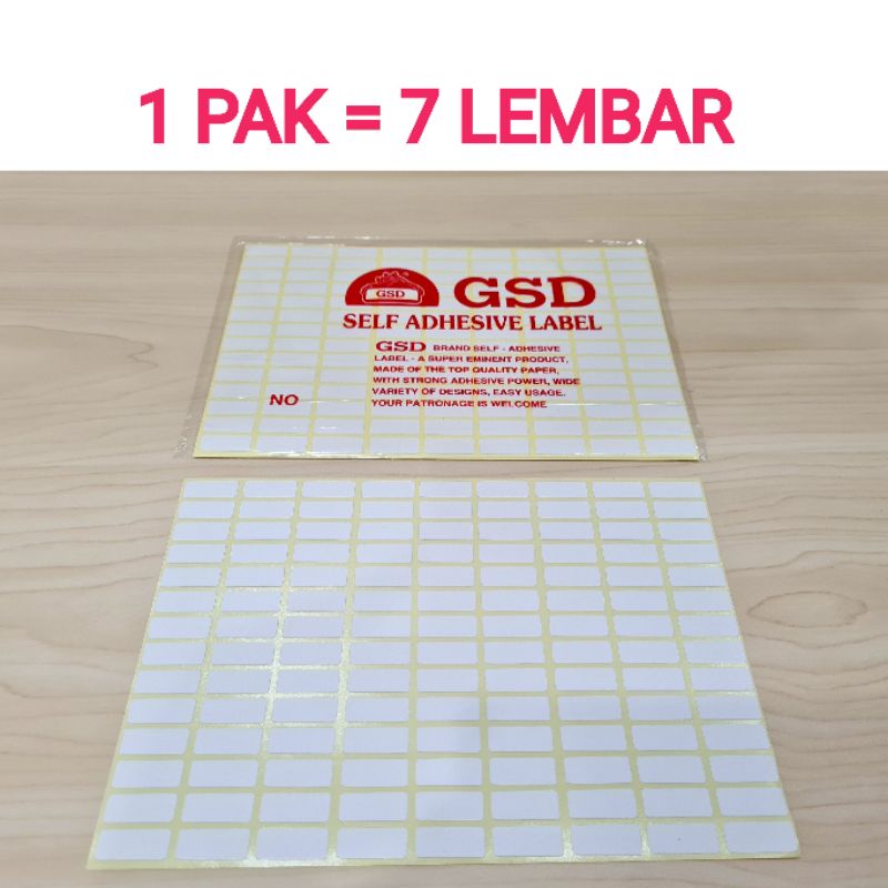 

Label Stiker Murah 112 Isi 7 Lembar