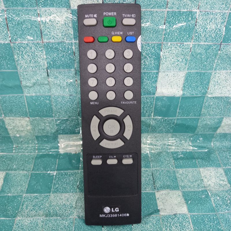 REMOTE TV TABUNG SLIM FLAT LCD LG