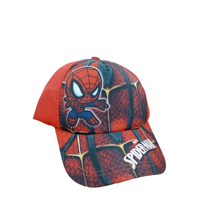 Topi Baseball Anak Print Depan Karakter Avengers / Power Rangers / Little Pony / Hello Kitty Usia 1-8 Tahun Laki Perempuan