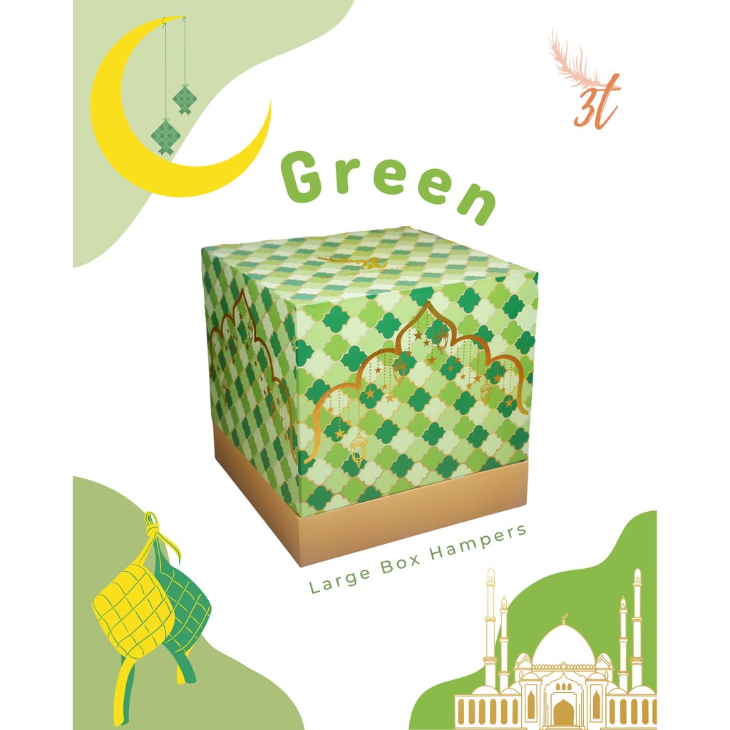 

Large Hampers Box / Kotak / Gift Box / Idul Fitri / Lebaran / Hampers
