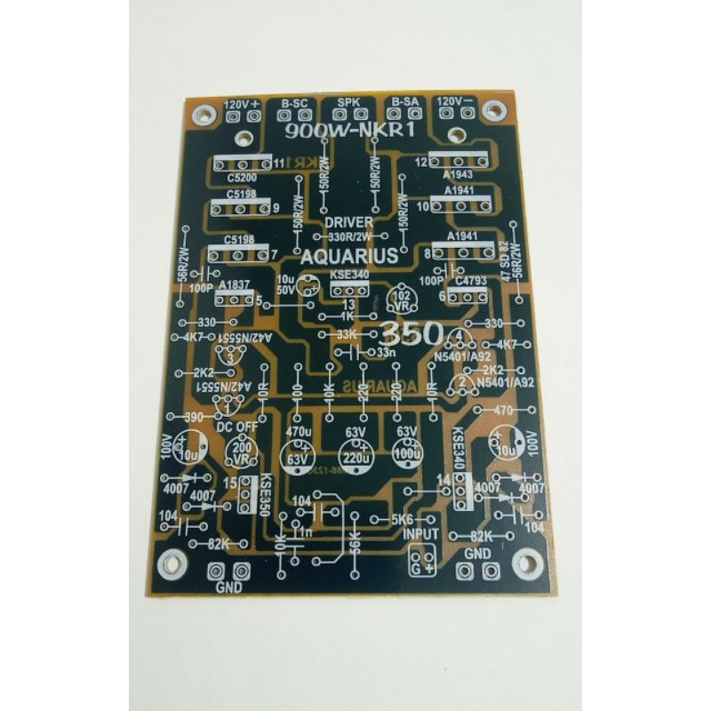 Pcb NKRI 900w driver Aquarius type 350