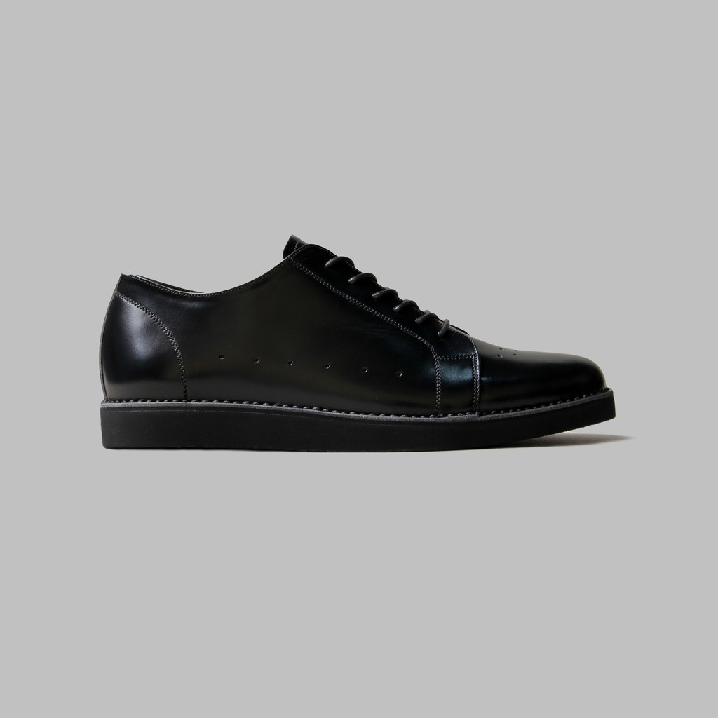 ARTAP Footwear - Sepatu Kulit Asli Pria - Norwin Full Black