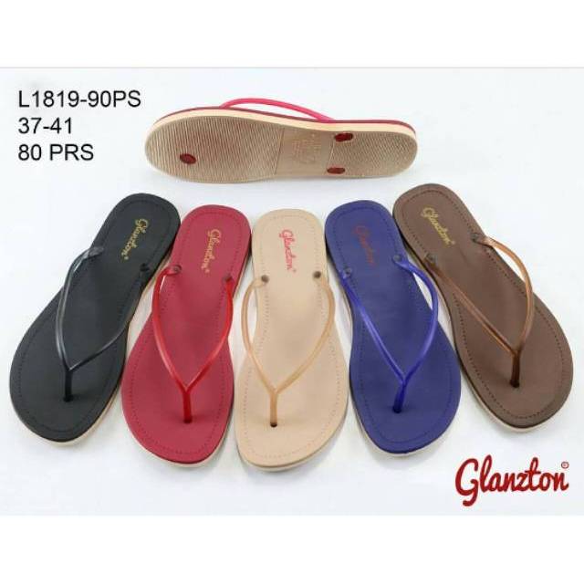  SANDAL  JELLY  TALI BULAT GLANZTON  1819 Shopee Indonesia