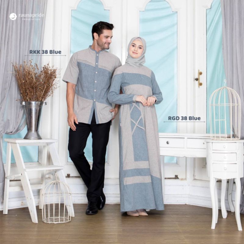 COUPLE RAUNA GAMIS RGD 38/RAUNA KOKO RKK 38 BLUE