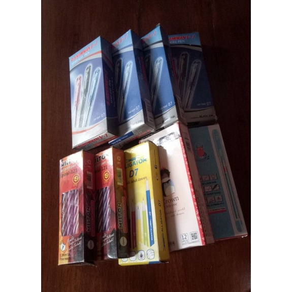 

pen / bolpoint / refill per pack