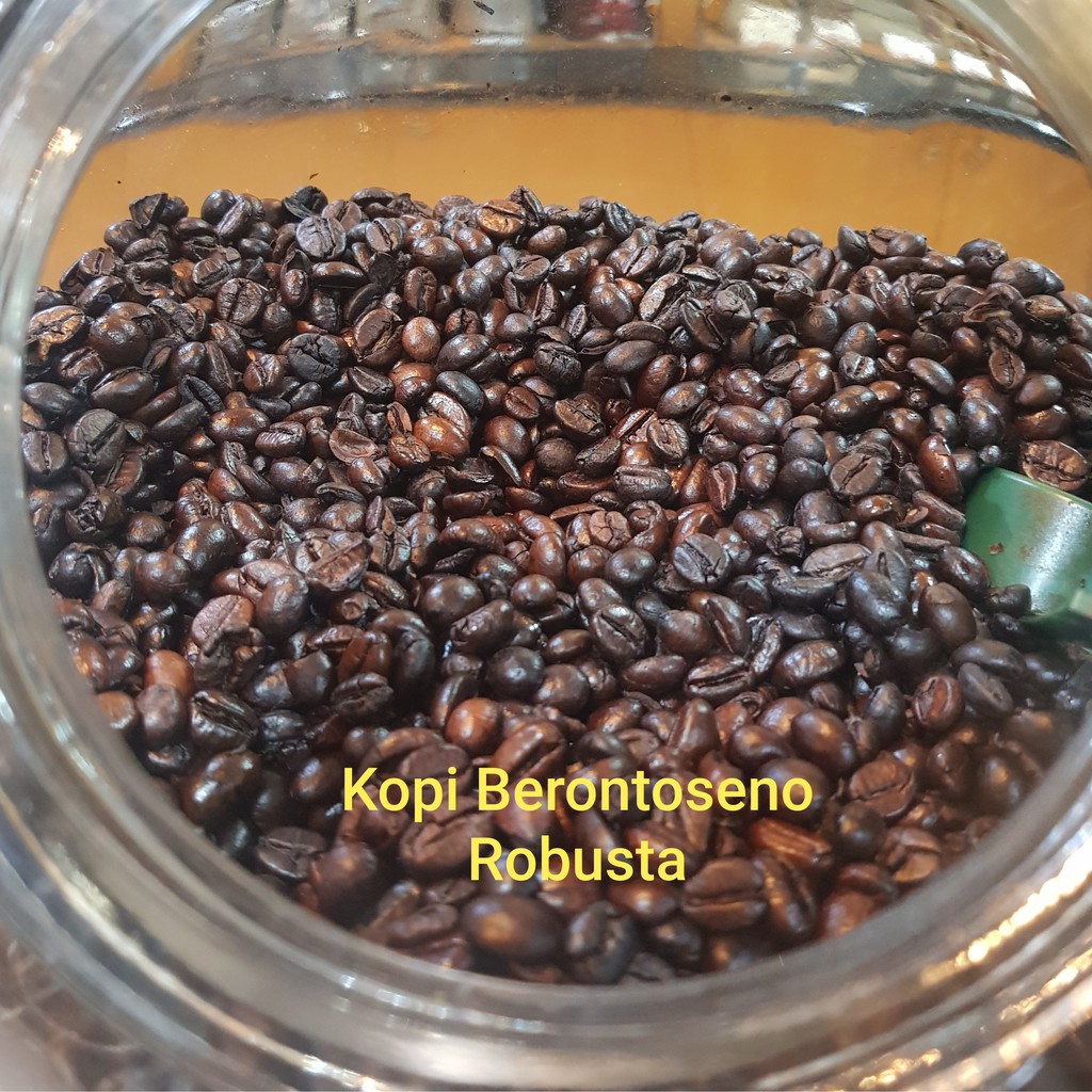 

Biji Kopi Goreng Berontoseno varian ROBUSTA Roasting Coffee Bean 250 gram