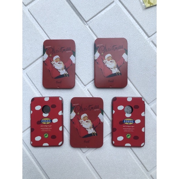 

FossilOriginal tin card