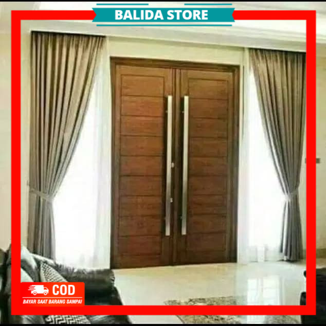 Handle tarikan pintu rumah stainless steel - gagang pintu 1 meter