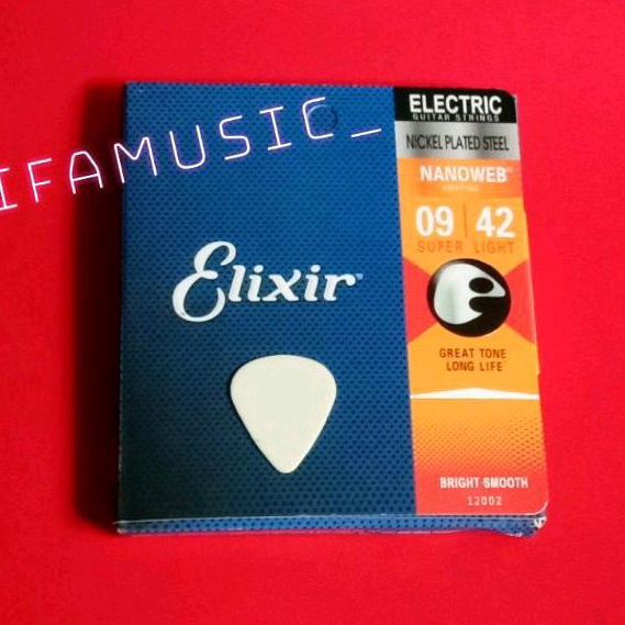 Senar Elixir elektrik string uk.09-42