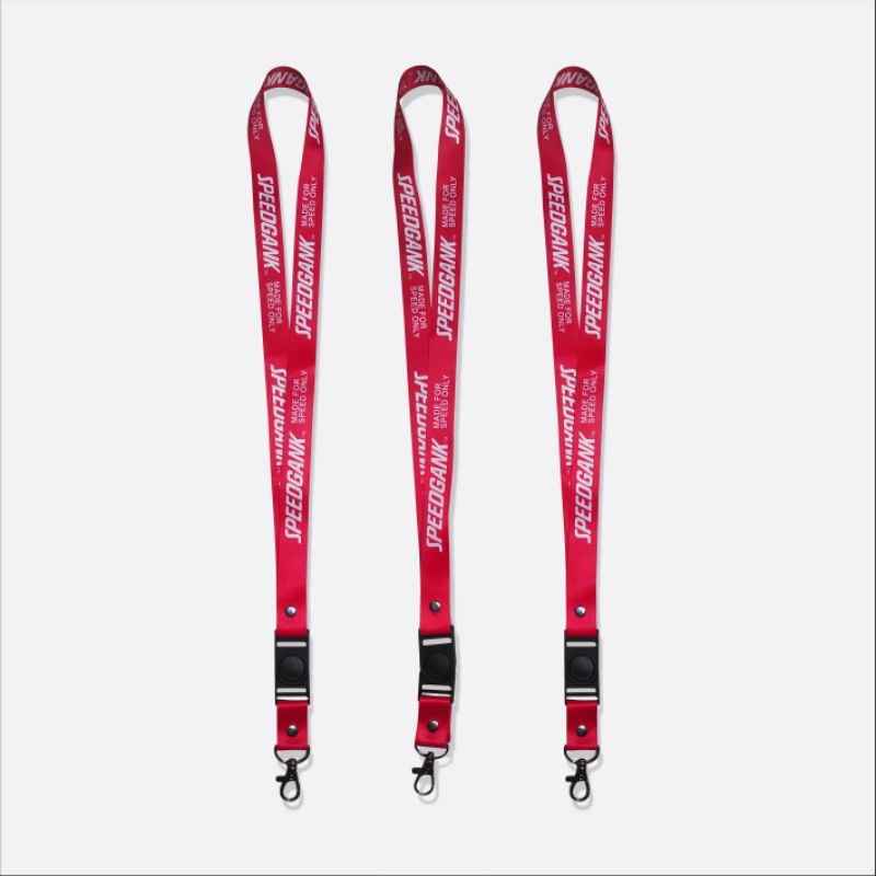 

TALI LANYARD SG 001 RED LOGO