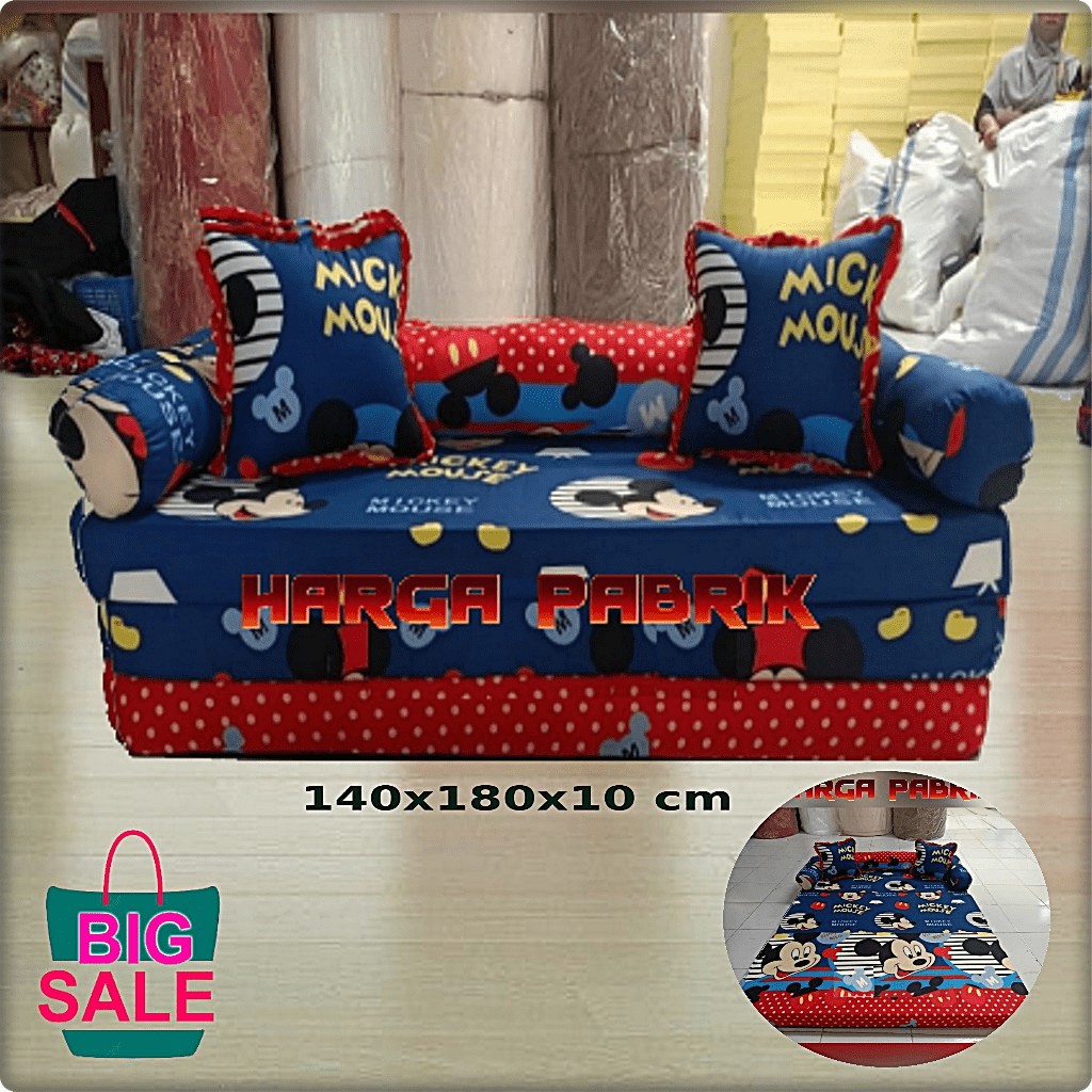 Sofa Bed minimalis lipat kasur sofabed | Shopee Indonesia