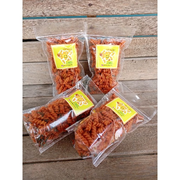 

Makaroni Spiral Super pedas Daun jeruk