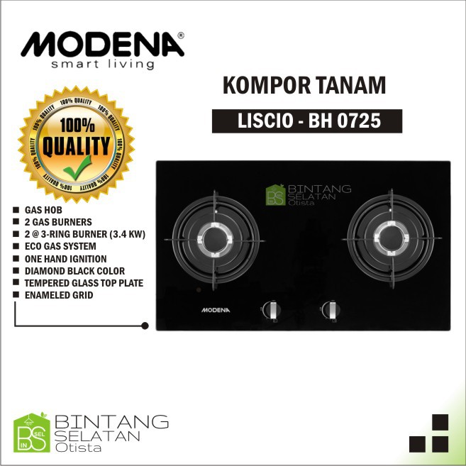 KOMPOR TANAM MODENA LISCIO - BH 0725