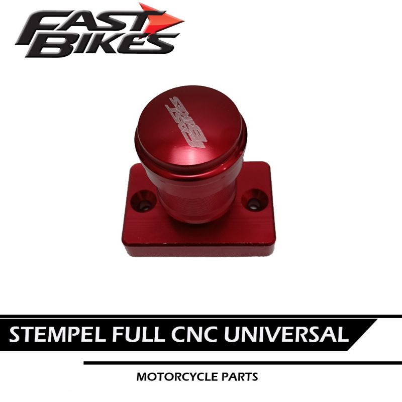 Tutup Minyak Master Rem Model Stempel Full CNC Fast Bikes Minyak Rem Universal Motor Honda Yamaha Beat Nmax