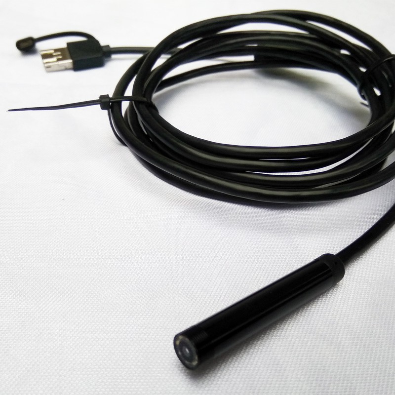 3 IN 1 KAMERA ENDOSCOPE RESOLUSI 720P KAMERA SELANG 2 METER KAMERA OTG KAMERA MINI