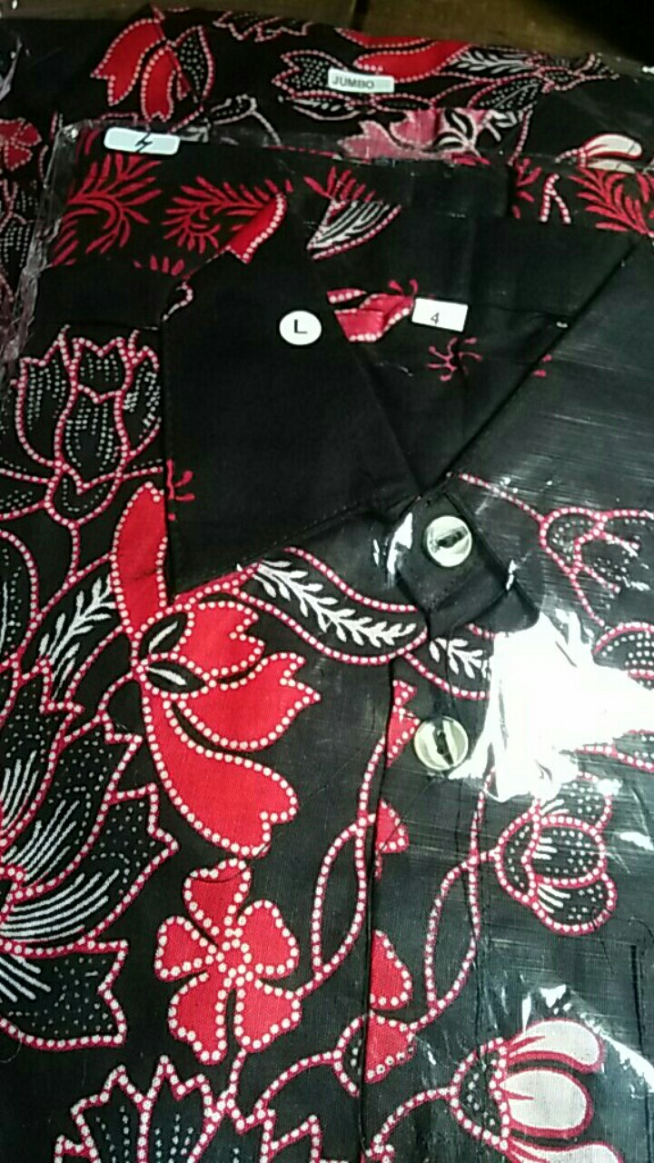 Batik Couple Keluarga Sania Ruffle Ori Ndoro Jowi Dnt Motif Sakura Merah Termurah