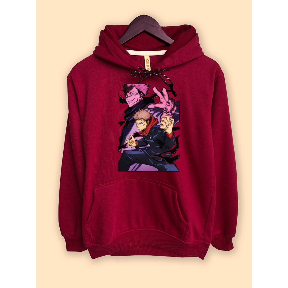 Jaket Hoodie Anime Jujutsu Kaisen Yuji Itadori