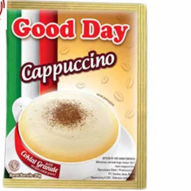 Good Day Cappucino Renceng 10 Saset @25gram