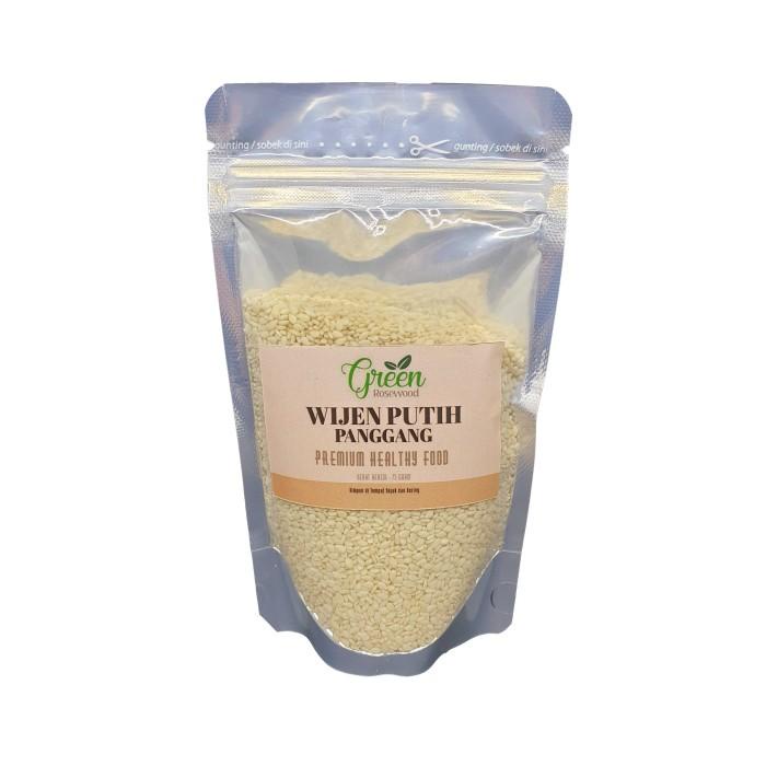 

Wijen Putih Panggang 75 Gr Premium White Sesame Seed Roasted Sangrai