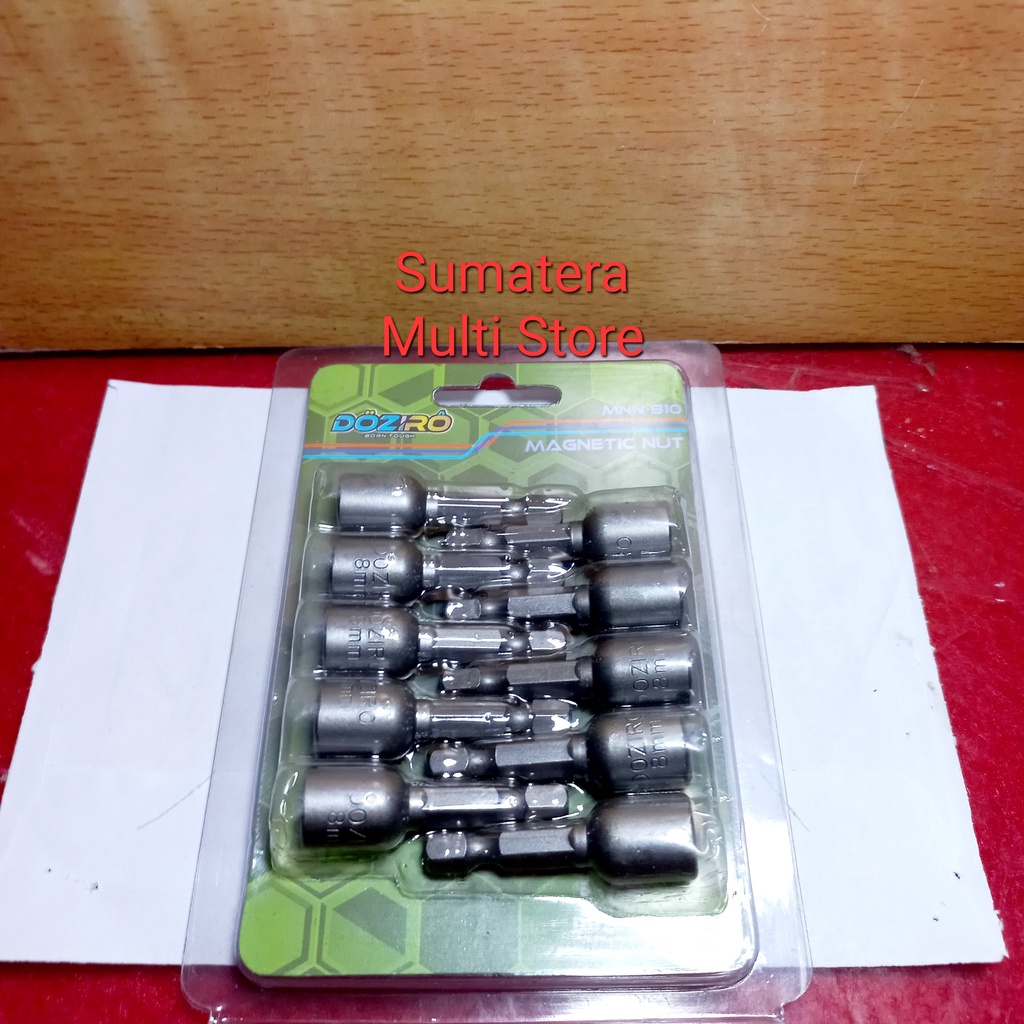 Doziro Magnetic Nut 8mm - Mata Bor Kepala Kunci 8