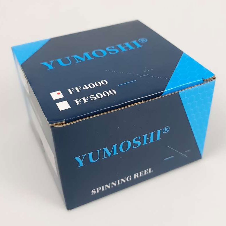 YUMOSHI FF4000 Reel Pancing Spinning 3 Ball Bearing 5.2:1 - Black/Red