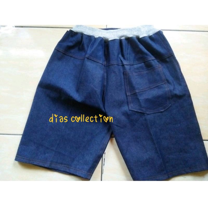 Celana pendek pria jeans melar termurah terbaru premium good Quality