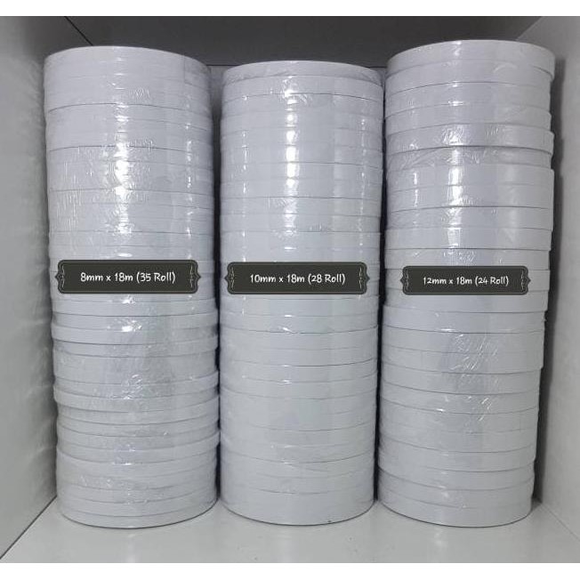 

Siap Kirim Double Tape Kertas Sazanami 18Meter(Ukuran 4Mm,5,6,8,10,12,24,48) Original