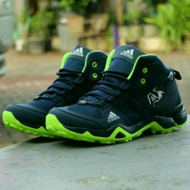 Sepatu Adidas AX2 High Import Vietnam Premium Sneakers Boots Hiking Touring