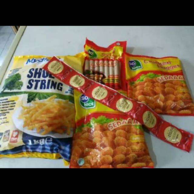 

Paket kentang nugget