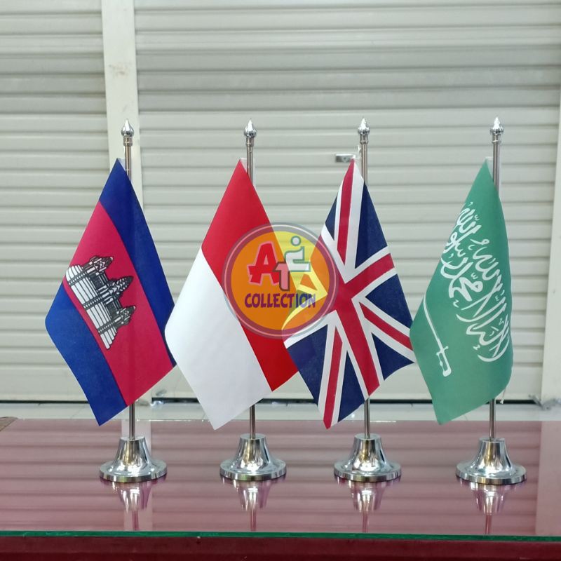 

Bendera Meja Negara danTiang stainless JunDW