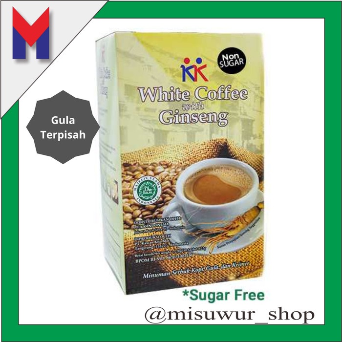 

White Coffee with Ginseng KK Indonesia PRODUK