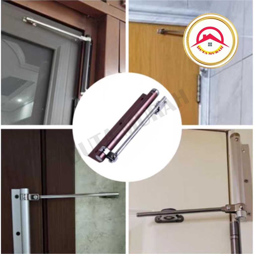 Door Closer / Per Stang / Engsel Koboi / Penutup PIntu otomatis kecil, FREE SEKRUP