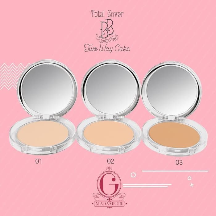 ★BB ★ MADAME GIE Total Cover BB Femme Two Way Cake