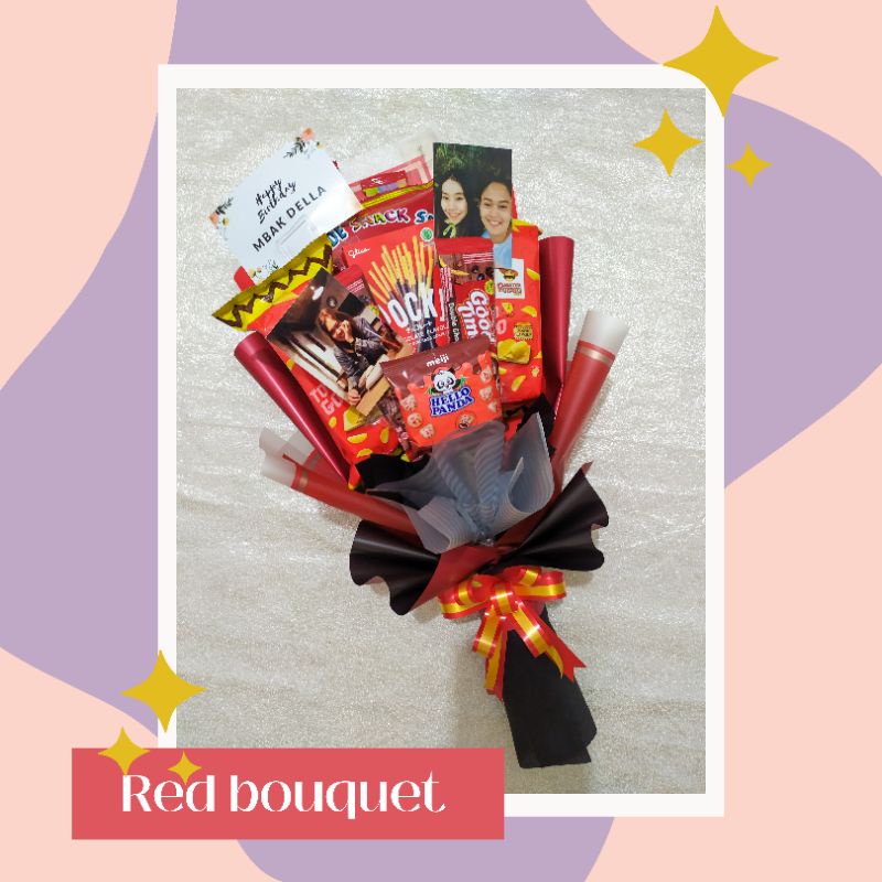 

Bouquet snack/Bouquet ulang tahun/bouquet wisuda