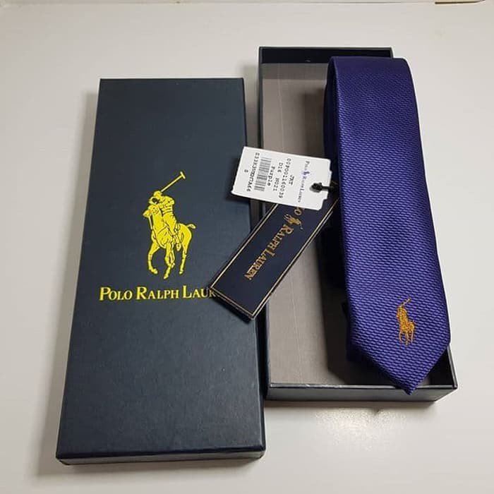 Dasi Purple Polo Ralph Lauren Original