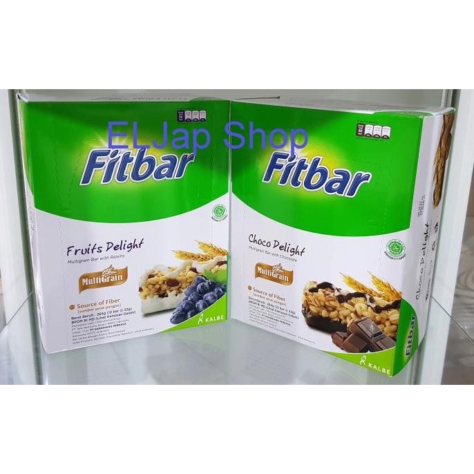 

Cuci Gudang Awal Tahun Fitbar Multi Grain Cereal Bar by Kalbe Isi 12Pcs (@22gr) Cuci Gudang Awal