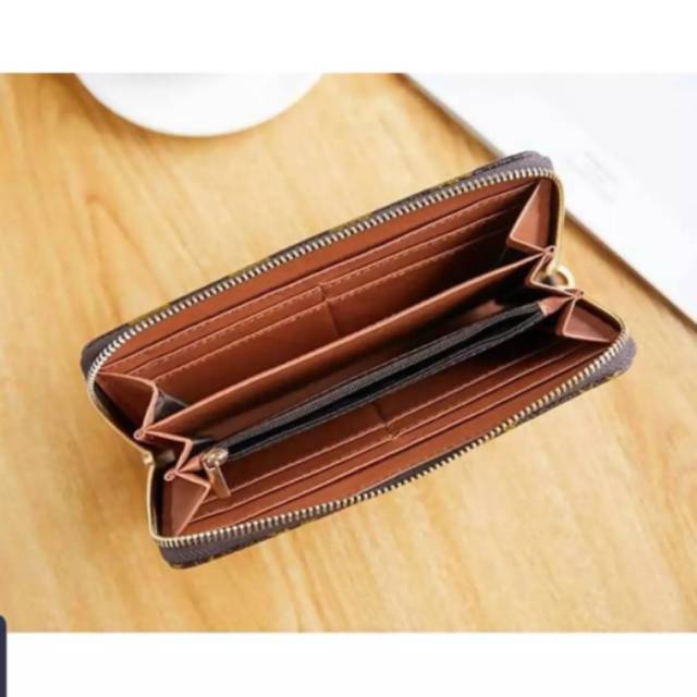 A1 Promo Dompet Wanita Lucu Elegan Bahan Taiga Ukuran 19x9 Warna Ungu Tosca Biru Hitam Fanta Murah