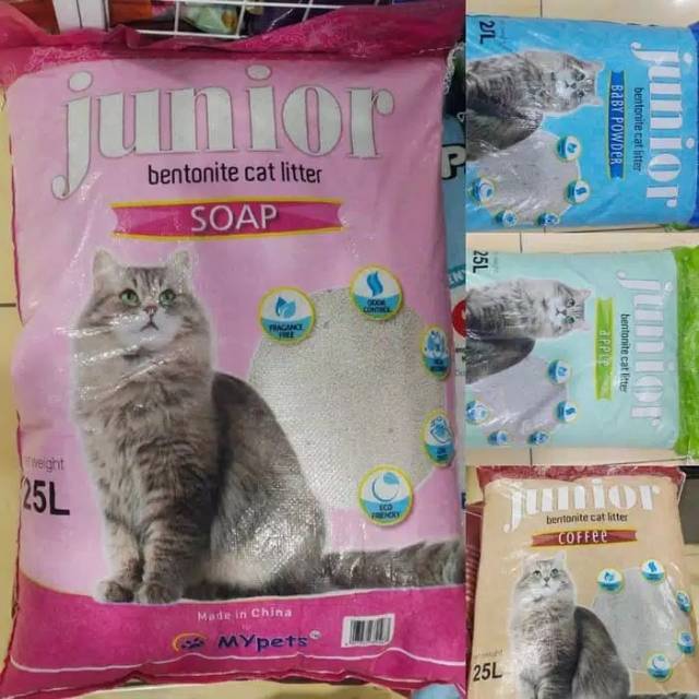 Pasir Gumpal Wangi Kucing JUNIOR 20kg