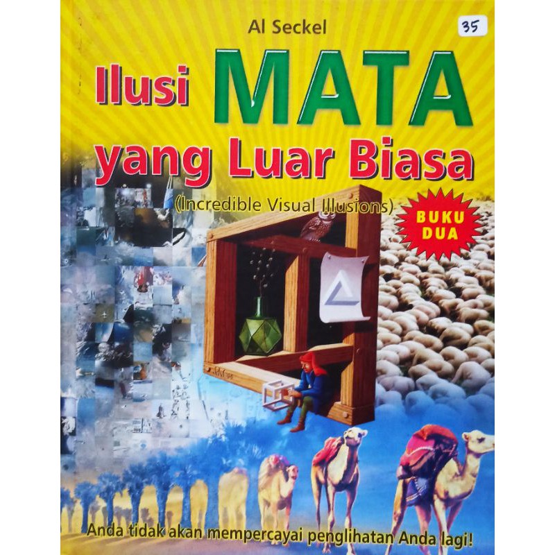 Buku Pengetahuan Unik: Ilusi MATA yg luar biasa (Non segel)