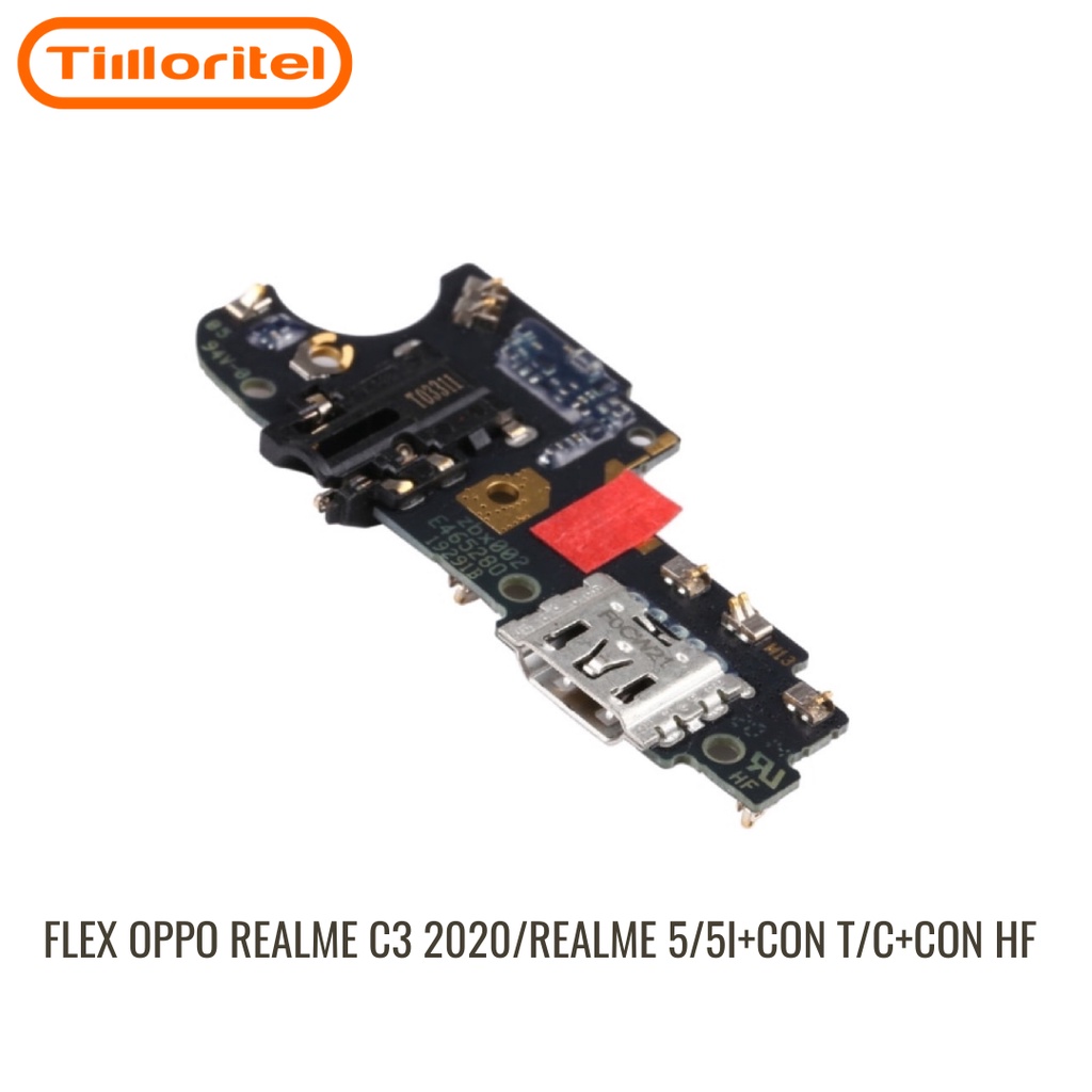 FLEX OPPO REALME C3 2020 / REALME 5 / 5I + CON T/C + CON HF