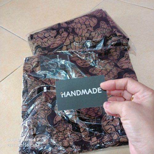 Maura Couple - Sania Ruffle Batik Couple Ori Ndoro Jowi