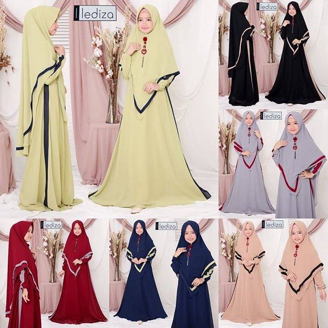 Gamis syari anak Lediza original