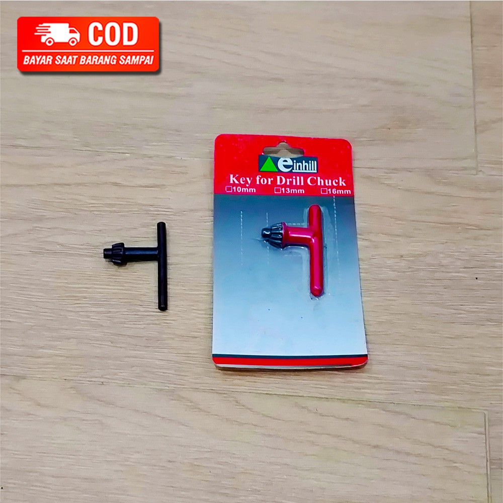 KUNCI KEPALA BOR 13 MM / KEY FOR DRILL CHUCK 13 MM