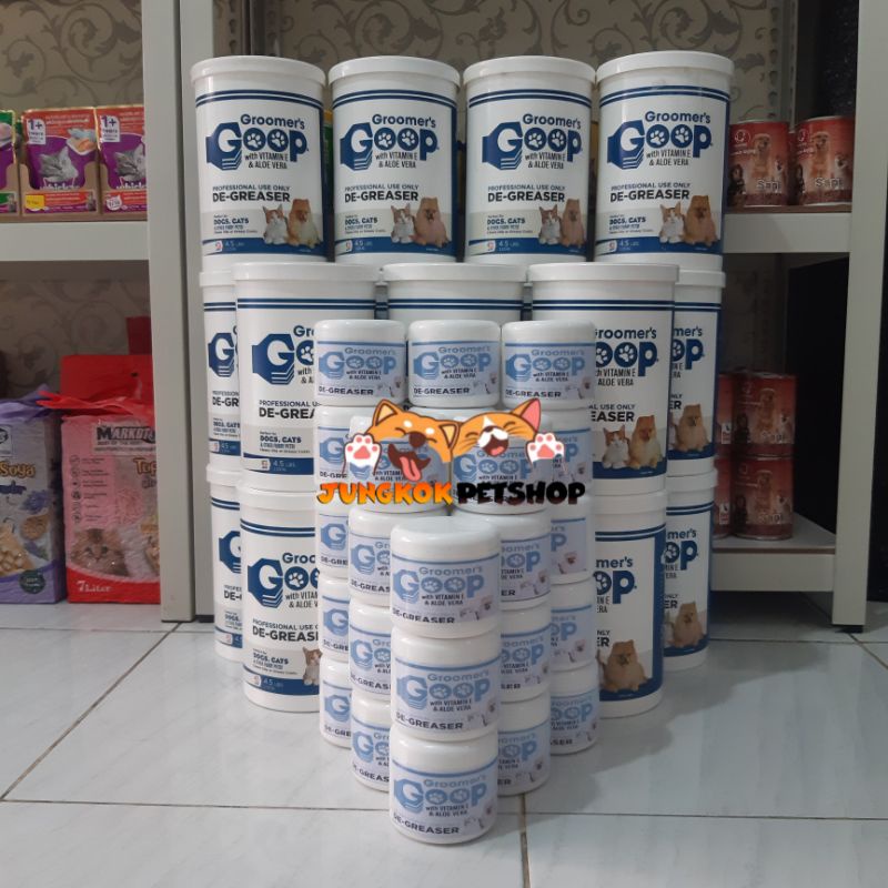 Groomers Goop Repack 250 Gr - Groomers Goop Degreaser - Minyak Pembersih Kucing Anjing