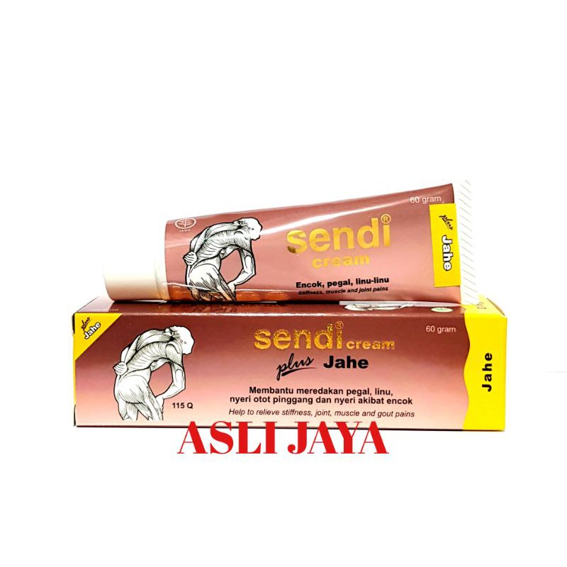 Sendi Cream  60 gr - Meredakan Nyeri Sendi, Encok, dan Pegal Linu