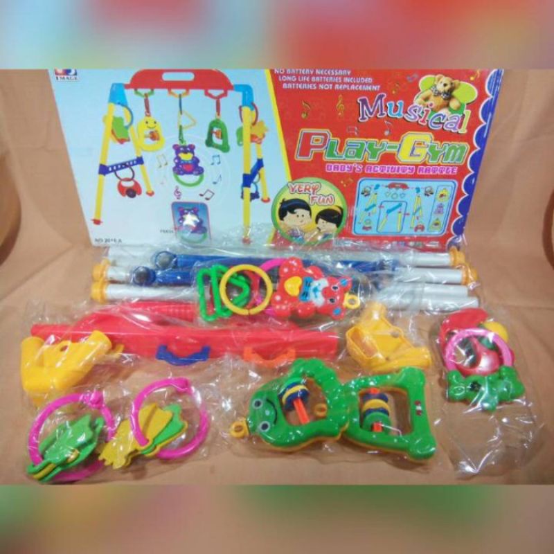 BABY MUSICAL PLAY GYM - MAINAN MUSICAL ANAK