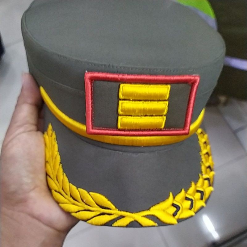 TOPI KOMANDO HIJAU dan HITAM POL PP