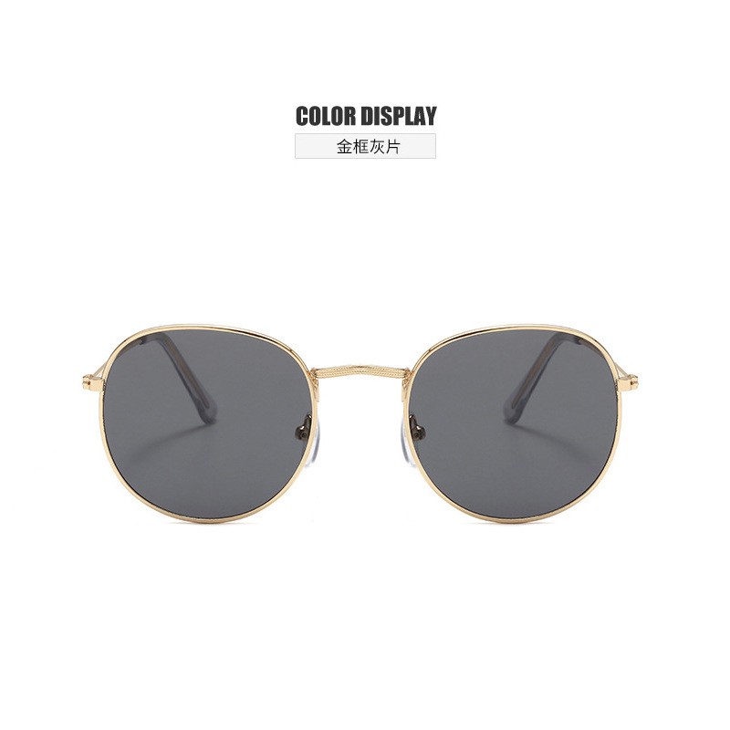 •OKEY BELI•KC346 KACAMATA FASHION UNISEX STYLE KOREA KACA MATA KEREN IMPORT KACA MATA MURAH cod-GOLD BLACK